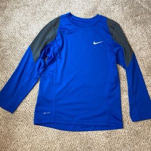 Nike Dri-fit Long Sleeve Shirt Boy’s SZ Small